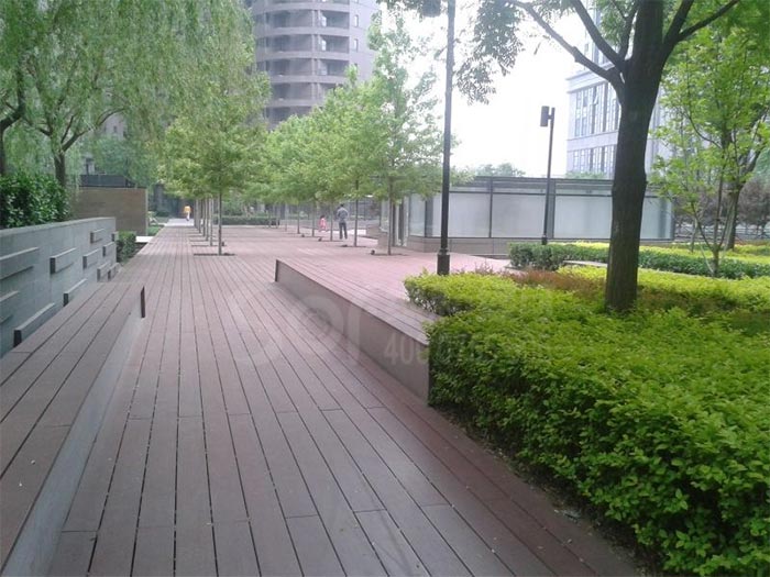 PE广场木塑地板