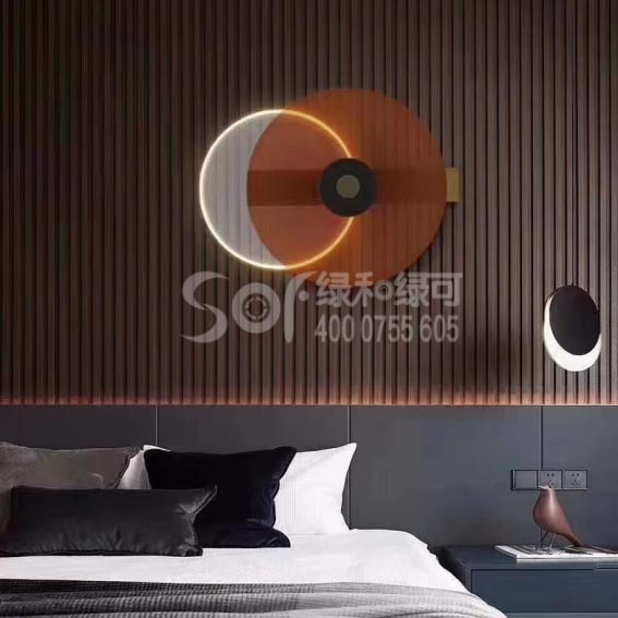 绿可木格栅