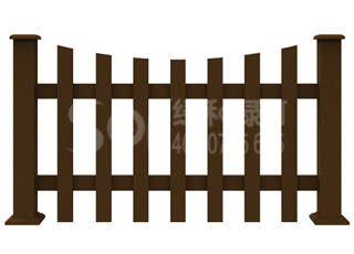 分子木栅栏护栏