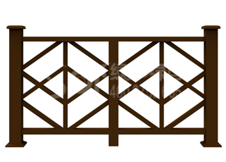 小区分子木栅栏