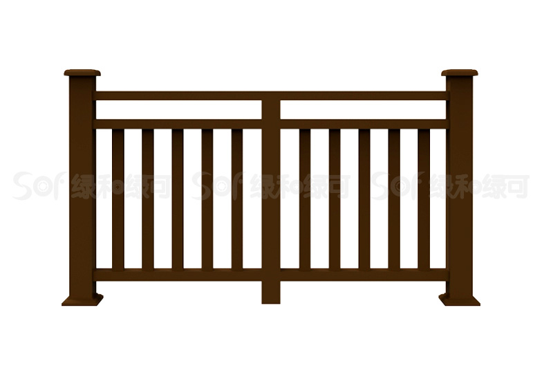 分子木庭院护栏