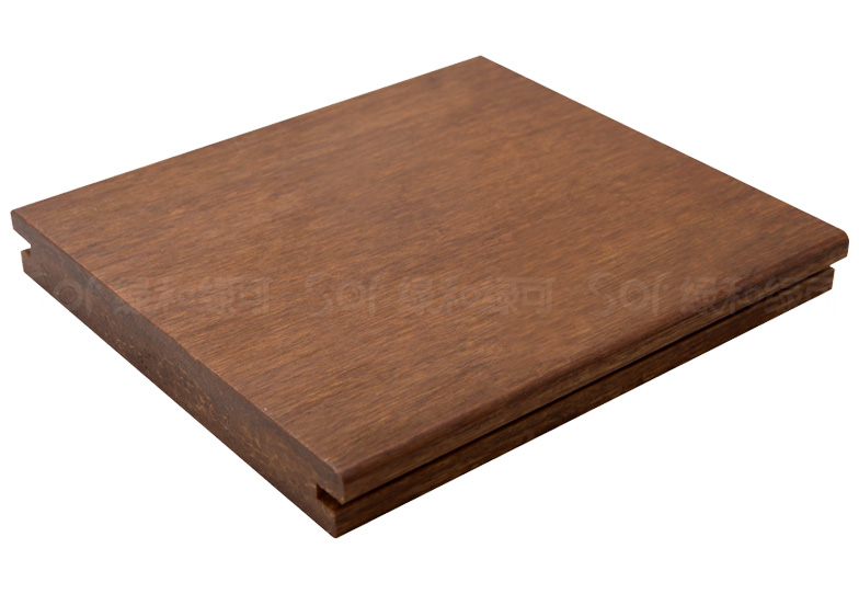 平面浅碳瓷态色重竹木地板13918