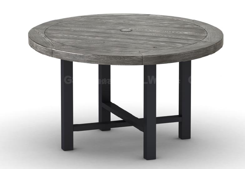 仿石木餐桌LFT190112