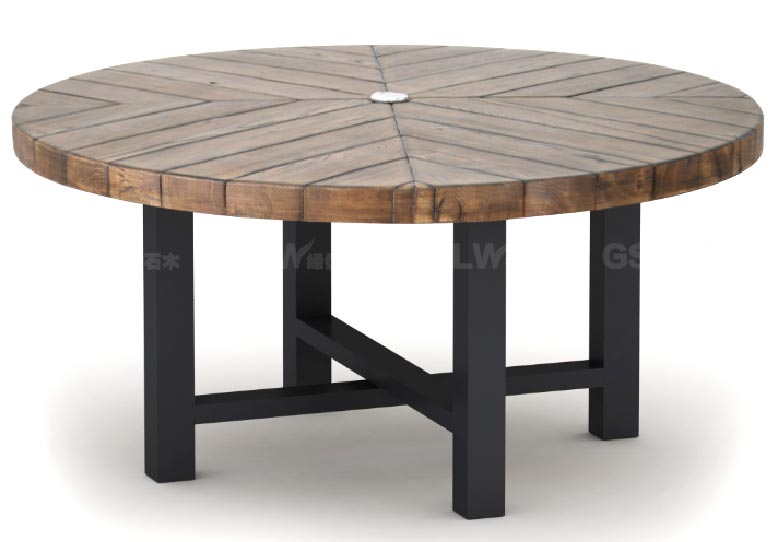 仿石木餐桌LFT190109