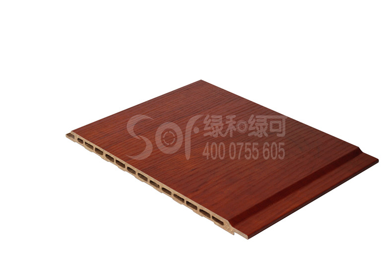 绿可生态木覆膜面板LBO200X9 苹果木