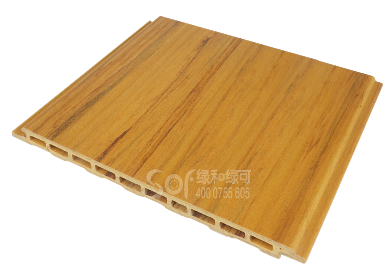 绿可生态木平面板LHO160X9-黄檀