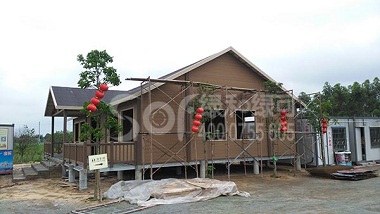 广东阳江海陵岛度假村木合金生态木屋