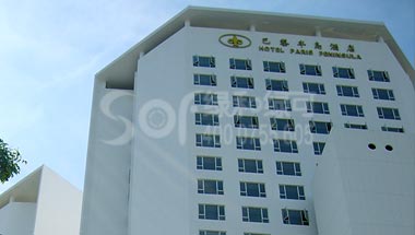 汕尾巴黎半岛酒店绿可木方通