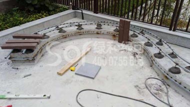 广东广州南沙黄山鲁公园塑木坐凳