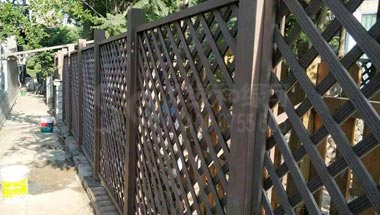北京刘先生家装塑木格栅