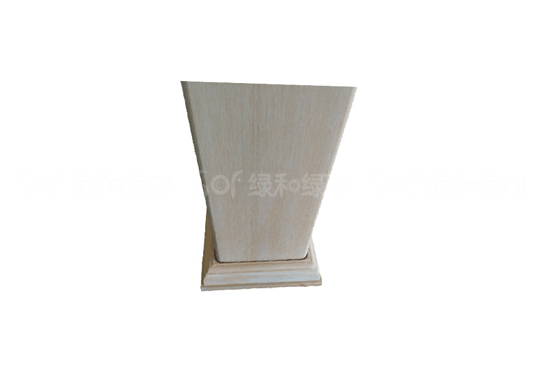 木合金塑木廊架梯形柱帽
