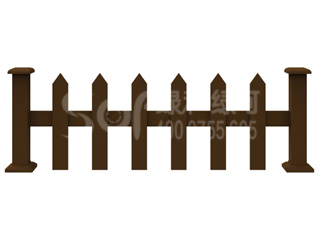 木塑矮栅栏/塑木木塑栏杆