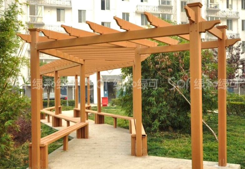 木塑廊架/塑木木塑花架