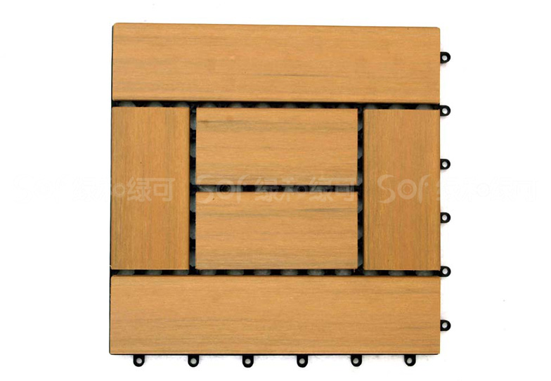 木塑DIY卡扣地板/塑木木塑DIY地板