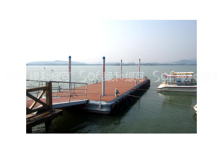 珠海码头木塑栈道/塑木栈道