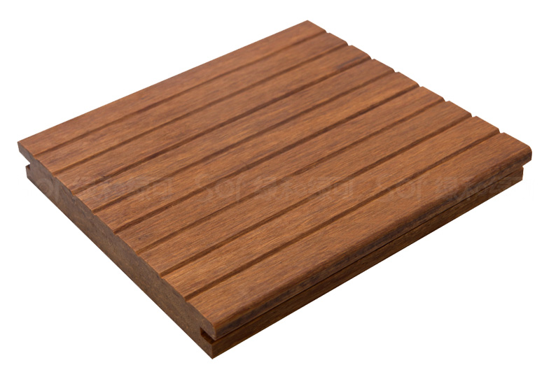 小勾槽浅碳瓷态色重竹木地板13918A